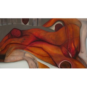 Monika Falkus (b. 1993), Putting to bed, 2023