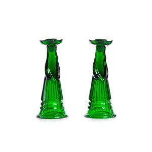 Eryka TRZEWIK-DROST (b. 1931), Two candlesticks Mexican woman