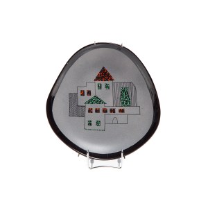 Decorative platter, ZPS Pruszków