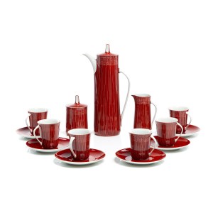 Wincenty POTACKI (1904 - 2001), Krokus coffee service, ZPS Ćmielów.