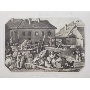 Jan Feliks Piwarski (1794 - 1859), Morgen in der Rybaki-Straße 1854