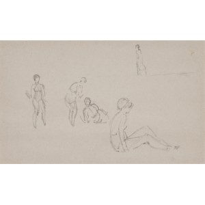 Stanisław ŻURAWSKI, Poland, 19th/20th century. (1889 - 1976), Bathing, ca. 1920.