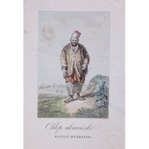 Philibert Louis DEBUCOURT (1755 - 1832) nach John Peter NORBLIN de la GOURDAINE (1745 - 1830), Der ukrainische Bauer, 1817.