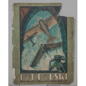 Bogdan NOWAKOWSKI, Poland, 20th century. (1887 - 1945), Flight of Poland, cover 1930.