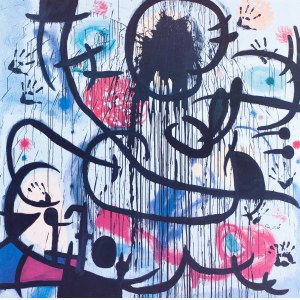Joan MIRO, Spanien, 19./20. Jahrhundert. (1893 - 1983), Abstraktion, 1968.