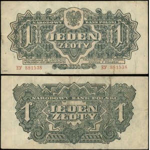 Poľsko, 1 zlotý, 1944