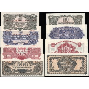 Poľsko, sada pamätných bankoviek, 1979