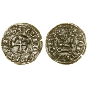 Crusaders, Turonian denarius, 1294-1308