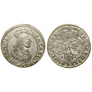 Polska, szóstak, 1663 AT, Kraków