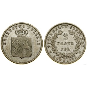 Polska, 2 złote, 1831 KG, Warszawa