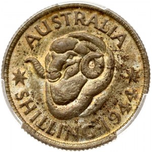 Australia Shilling 1944 S PCGS MS 64