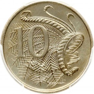 Australia 10 Cents 1973 PCGS MS 67