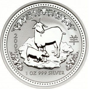 Australia 1 Dollar 2003 Year of the Goat