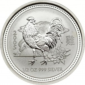 Australia 50 Cents 2005 Year of the Rooster