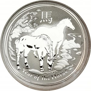 Australia 1 Dollar 2014 P Year of the Horse