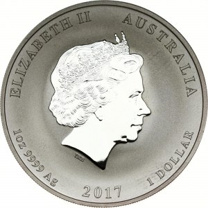 Australia 1 Dollar 2017 P Year of the Rooster