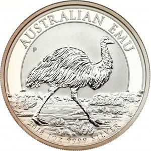 Australia 1 Dollar 2018 P Emu