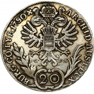 Austria 20 Kreuzer 1780A IC-FA