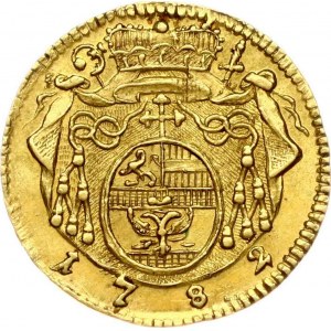 Salzburg 1/4 Ducat 1782