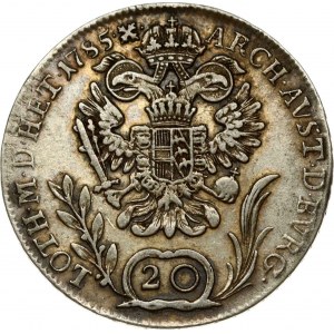 Austria 20 Kreuzer 1785B