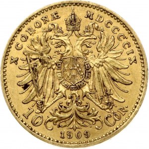 Austria 10 Corona 1909