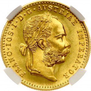 Austria 1 Ducat 1915 Restrike NGC MS 67