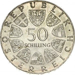 Austria 50 Schilling 1972 350th Anniversary - Salzburg University