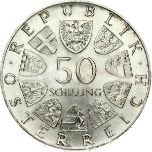 Austria 50 Schilling 1973 Thedor Koerner