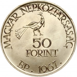 Hungary 50 Forint 1967 BP Zoltan Kodaly