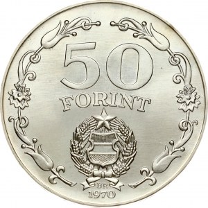 Hungary 50 Forint 1970 BP Liberation