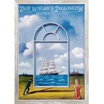 Rafał Olbiński (b. 1943), Rally of Great Sailing Ships, Szczecin 2007, poster