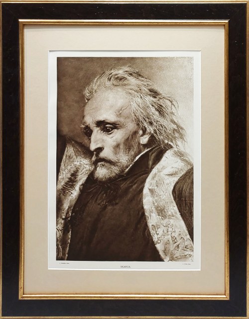Jan Matejko (1838 - 1893), Skarga, heliograwiura