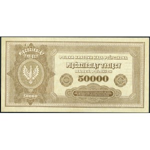 50.000 marek polskich 10 października 1922 