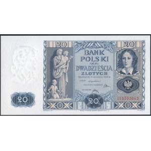 20 złotych 11 listopada 1936