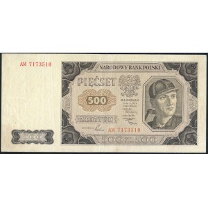 500 złotych 1 lipca 1948 