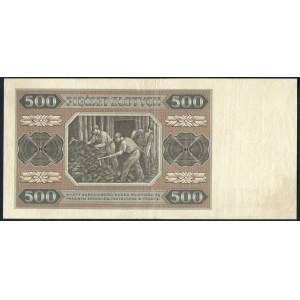 500 złotych 1 lipca 1948 