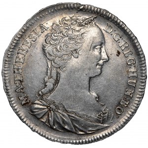 Węgry, Maria Teresa, Półtalar 1742 - piękny