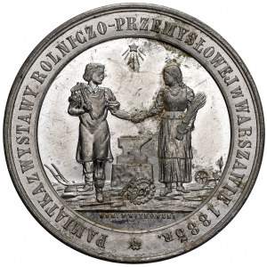 Medal Wystawa Rolniczo-Przemysłowa w Warszawie 1885 