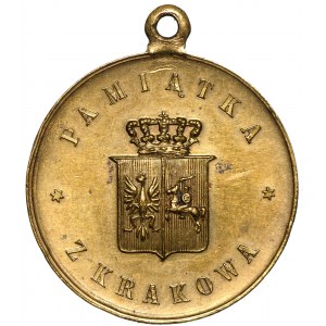 Medal pamiątka z Krakowa 