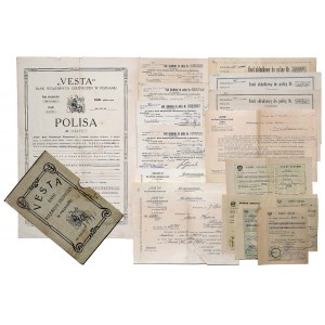 Vesta Poznań, zestaw polisa + dokumenty