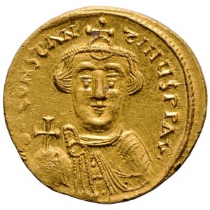 Bizancjum, Konstans II, Solid Konstantynopol