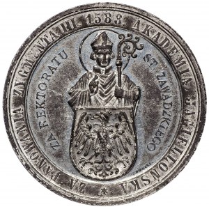Polska, Medal 300 lat gimnazjum św. Anny Kraków 1888