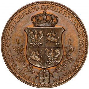 Polska, Medal Jan Dekert Warszawa 1891