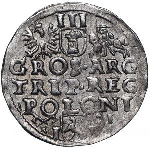 Zygmunt III Waza, Trojak 1591 Poznań - nieopisany SIG III/POLONI