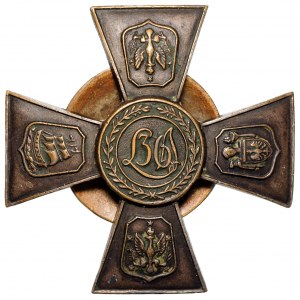 II RP, Odznaka 36 Pułk Piechoty Legii Akademickiej - Warszawa