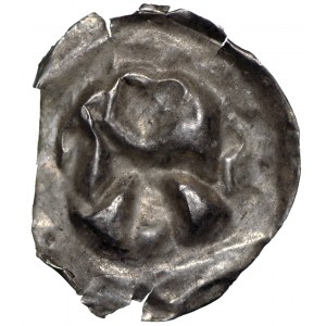 Brakteat guziczkowy II połowa XII wieku