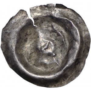 Brakteat guziczkowy II połowa XII wieku