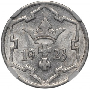 Wolne Miasto Gdańsk, 5 fenigów 1923 - NGC MS62