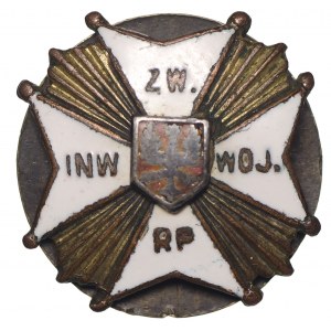 II RP, miniatura odznaki Związku Inwalidów Wojennych RP