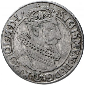 Zygmunt III Waza, Szóstak 1623 Kraków - data przy tarczach